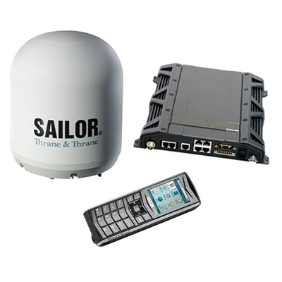 Terminal Satelital Marítimo Cobham Sailor FleetBroadband 250 - Versión Montaje en Rack 19"